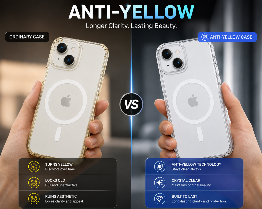 iPhone 13 Anti Yellow Magsafe Case