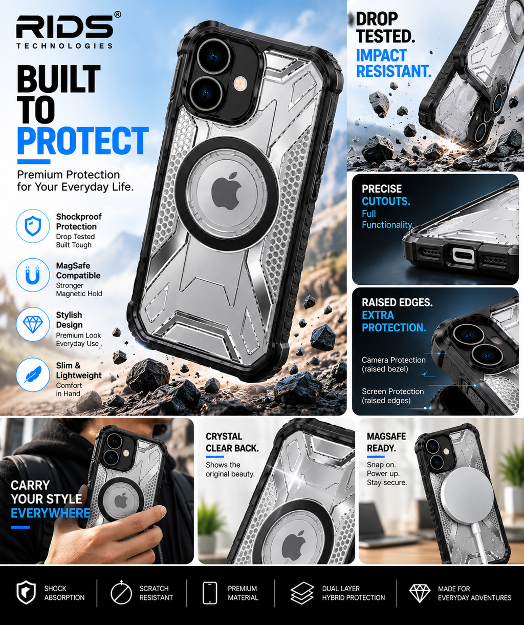 iPhone 16 Armour Magsafe Case