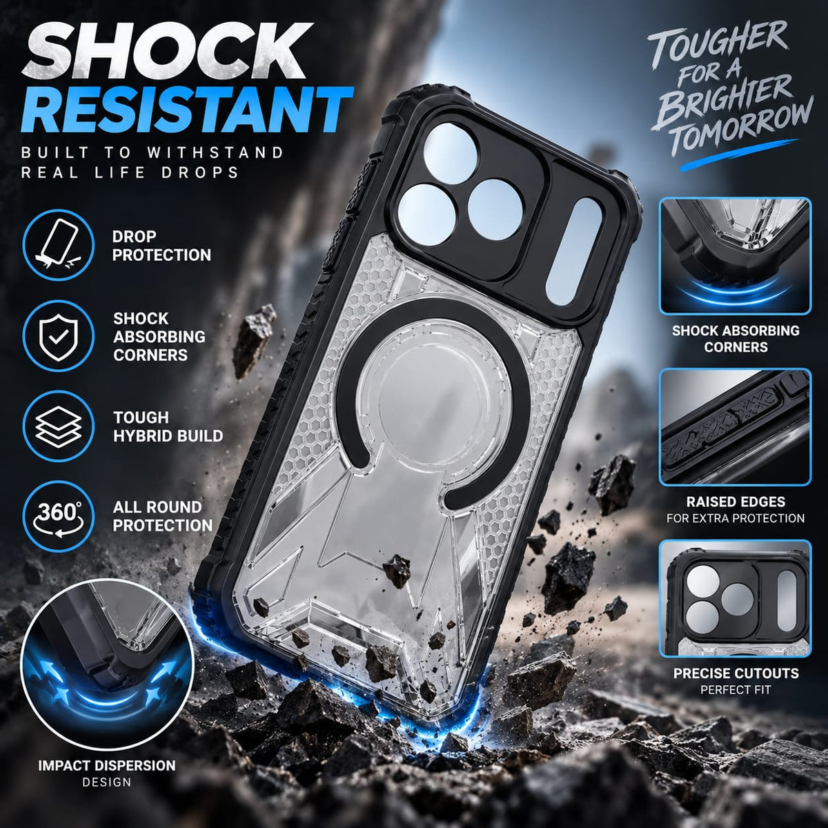 iPhone 18 PRO Armour Magsafe Case